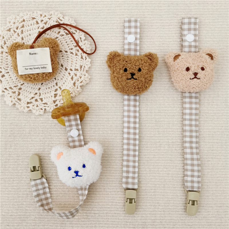 Baby Products Moisturizer - Cute Bear Baby Pacifier Clip Chain