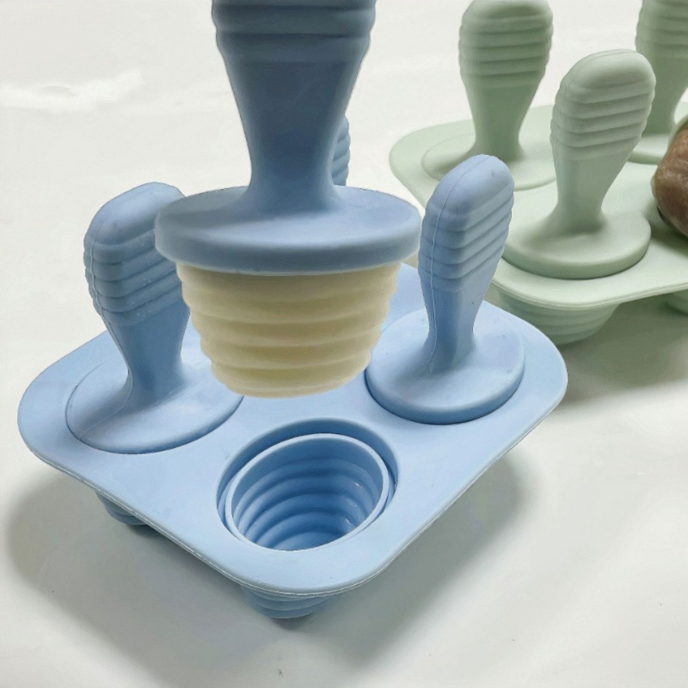Baby Products Cream - Baby Silicone Ice Cream Mold, Reusable