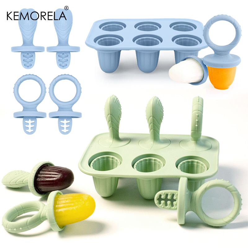 Baby Products Cream - 6 Cavity New Baby Teething Ice