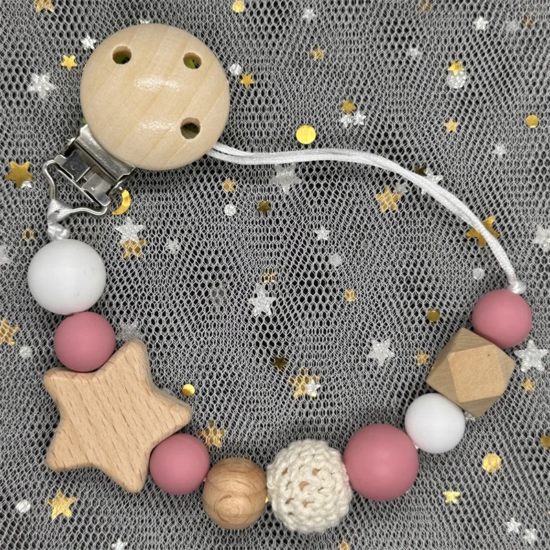 NEW Custom Name Handmade Perso - Baby Pacifier Clip ulasan dan harga