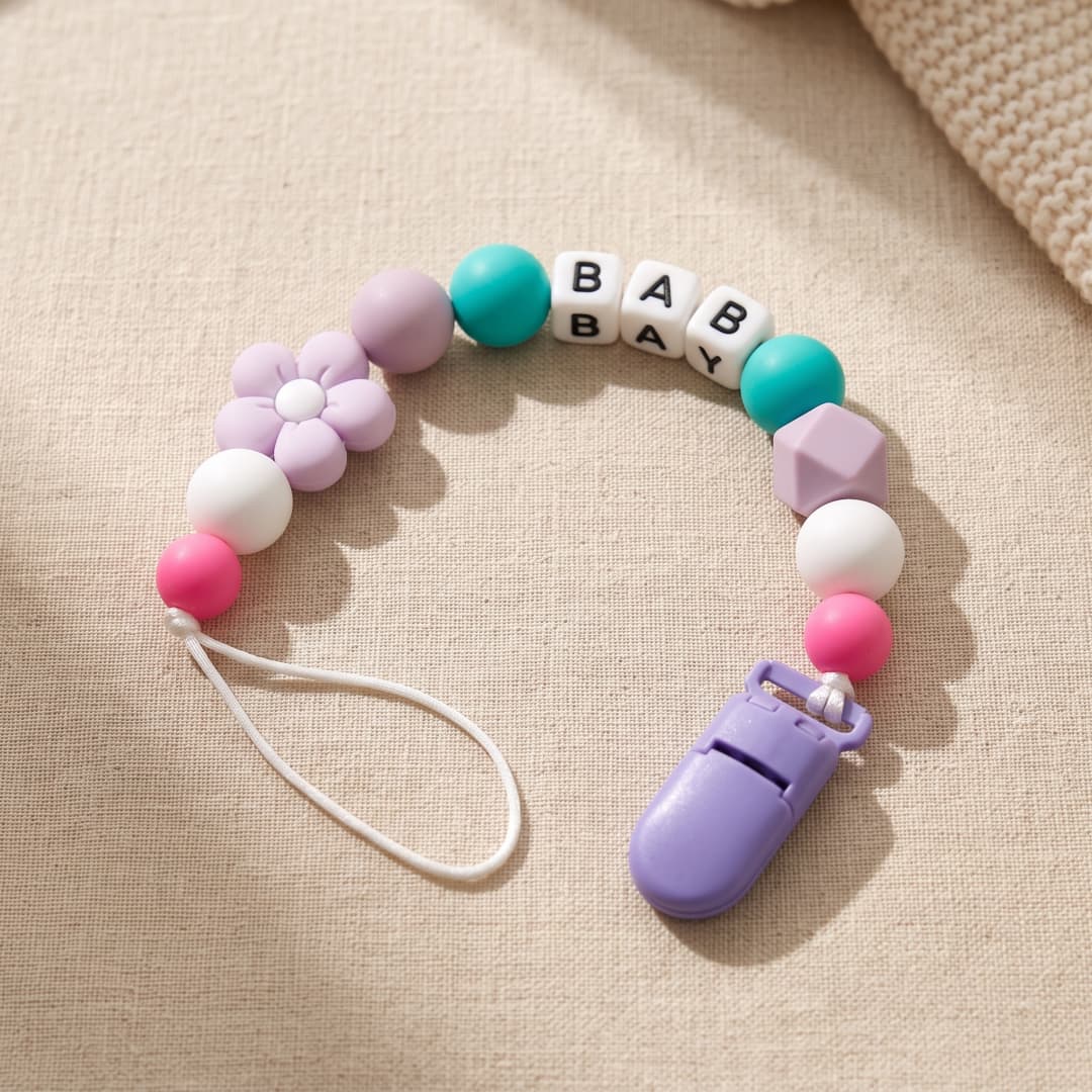 Personalized Pacifier Clip Cus - Baby Pacifier Clip ulasan dan harga