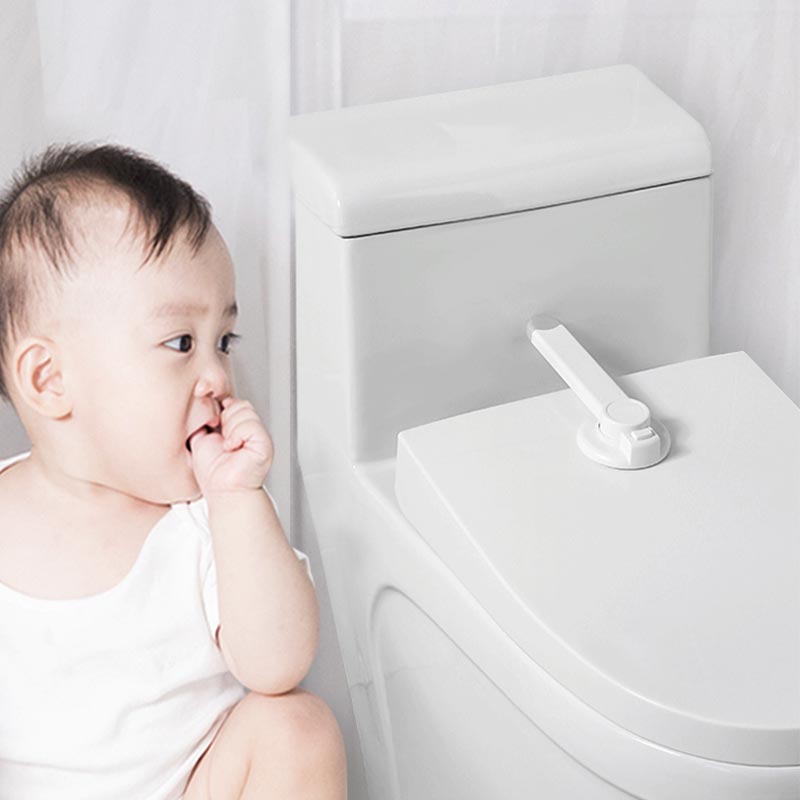 Baby Toilet Lock With 3m Adhes - Baby Products You Need ulasan dan harga