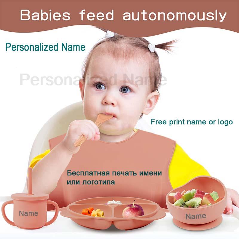 Baby Feeding Plate Sets Suctio - Baby Led Weaning Set ulasan dan harga