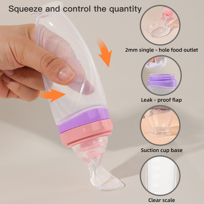 120 ml/4oz Infant Baby Liquid  - Baby Led Weaning Set ulasan dan harga