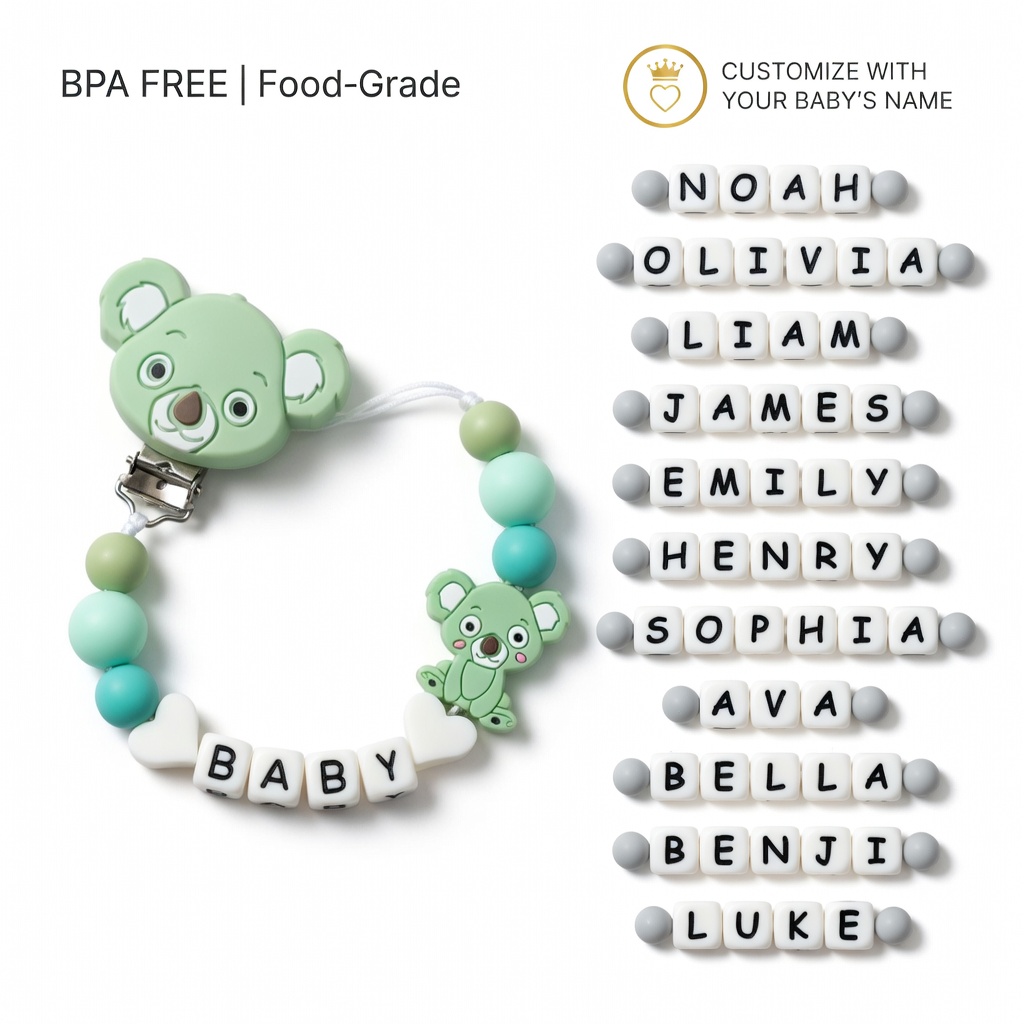 Silicone Baby Pacifier Clip Te - Baby Pacifier Clip ulasan dan harga