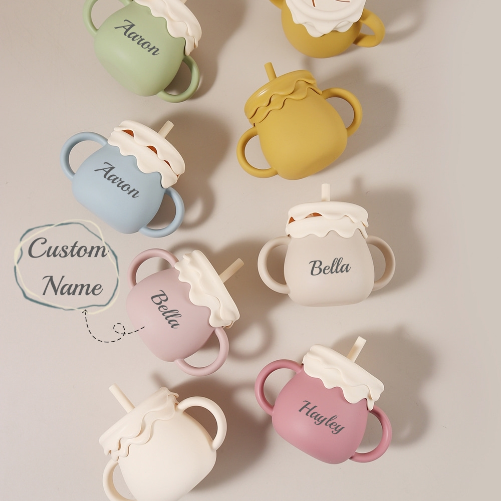 Personalized 280ml  Baby Cup-  - Baby Products Cream ulasan dan harga