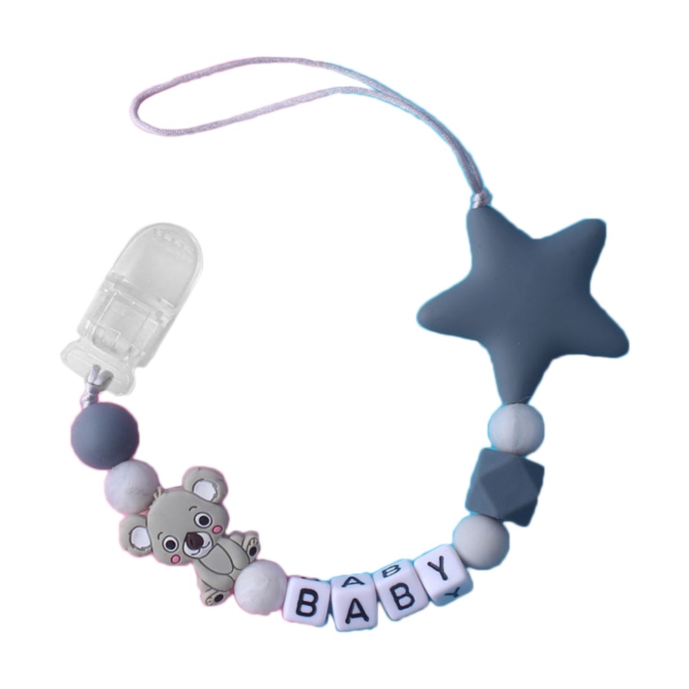 Personalized Name Baby Pacifie - Baby Pacifier Clip ulasan dan harga