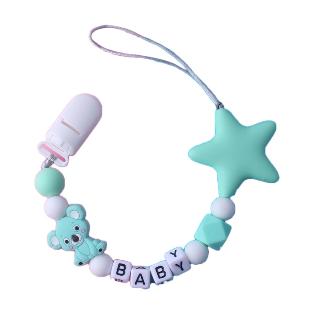 Personalized Name Baby Pacifie - Baby Pacifier Clip ulasan dan harga