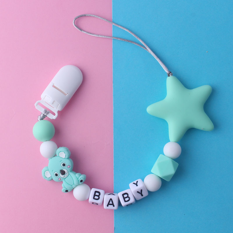 Personalized Name Baby Pacifie - Baby Pacifier Clip ulasan dan harga