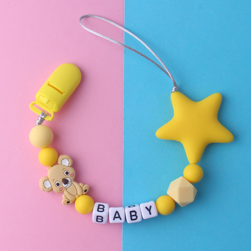 Personalized Name Baby Pacifie - Baby Pacifier Clip ulasan dan harga
