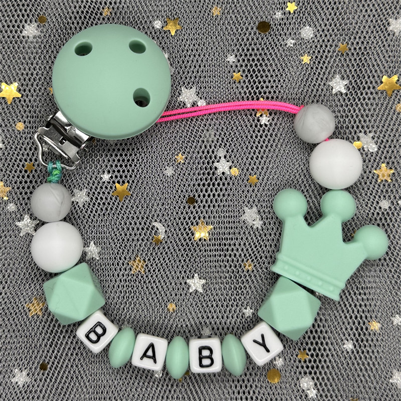 Custom Name Silicone Baby Paci - Baby Pacifier Clip ulasan dan harga