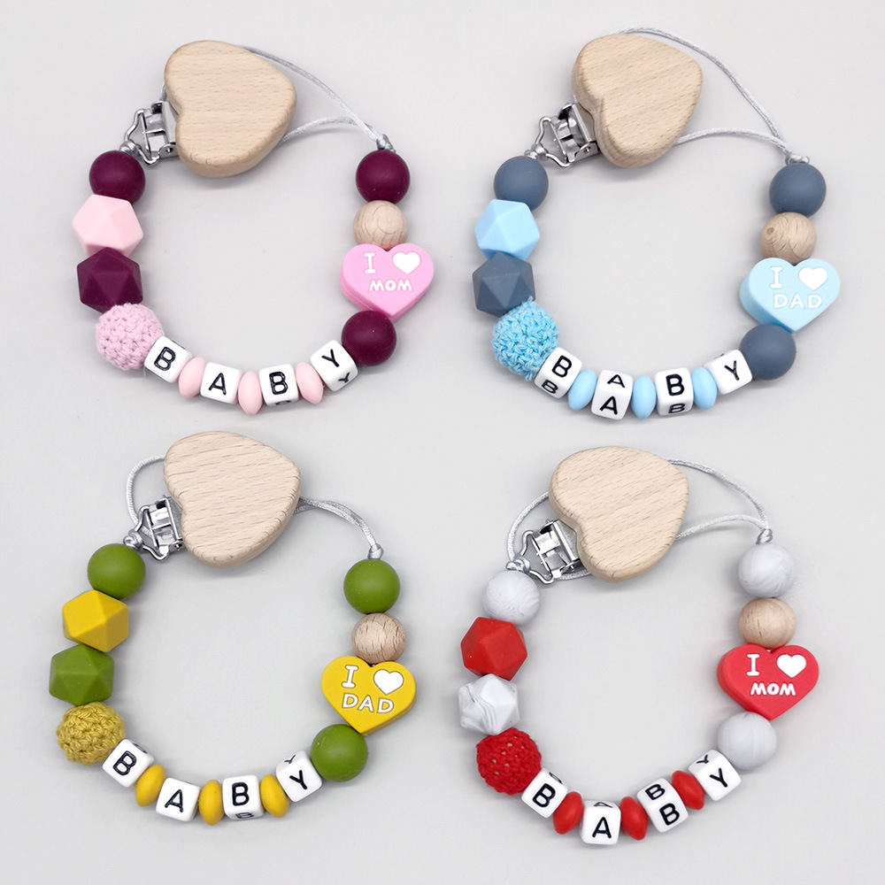Customizable Personalized Name - Baby Pacifier Clip ulasan dan harga