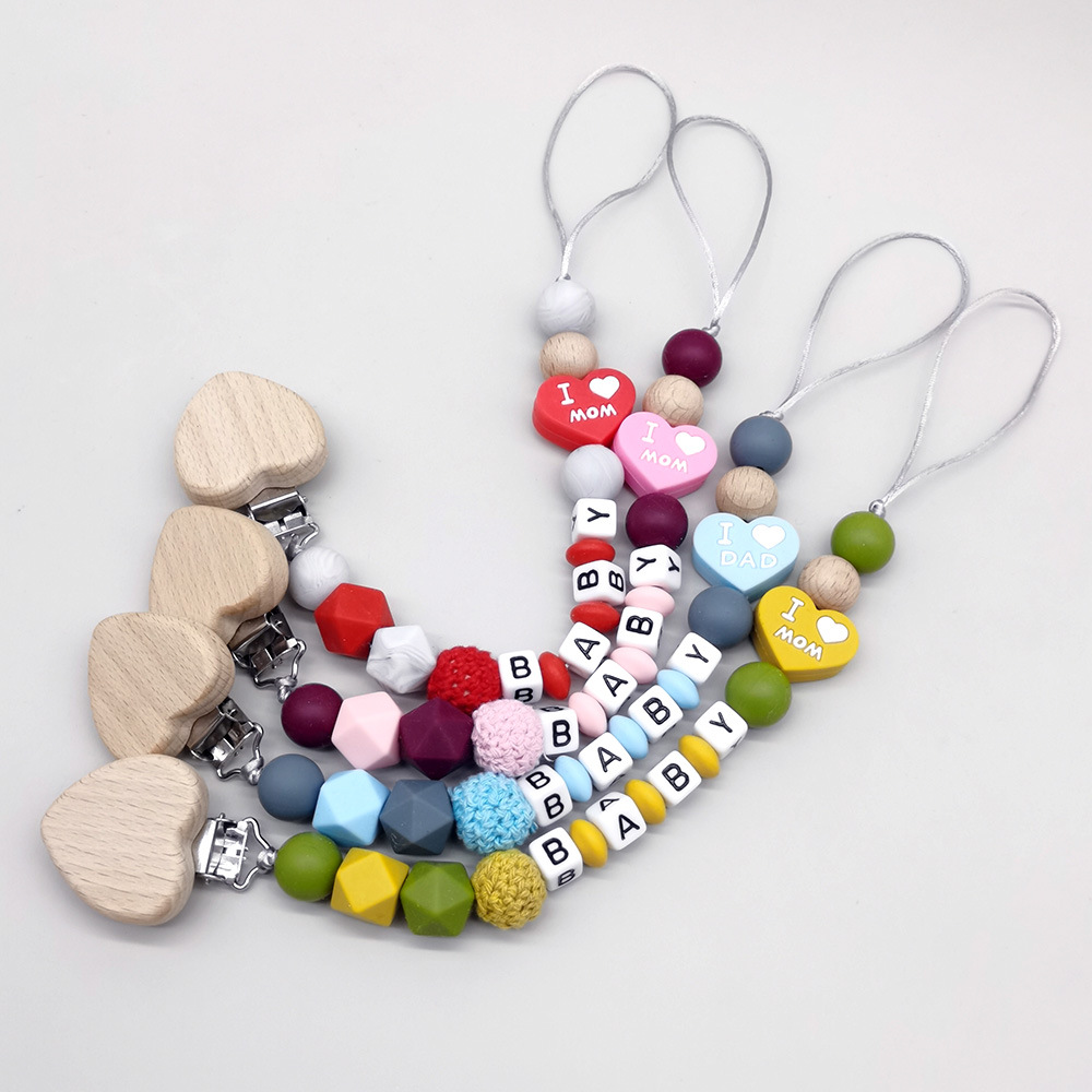 Customizable Personalized Name - Baby Pacifier Clip ulasan dan harga