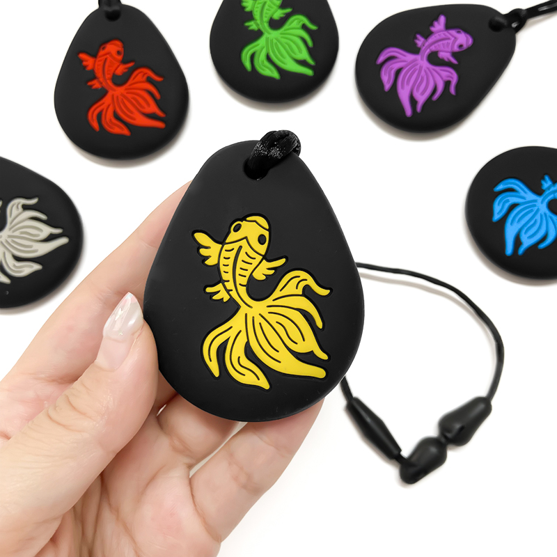 1/6Pcs Silicone Goldfish Chew  - Baby Products You Need ulasan dan harga