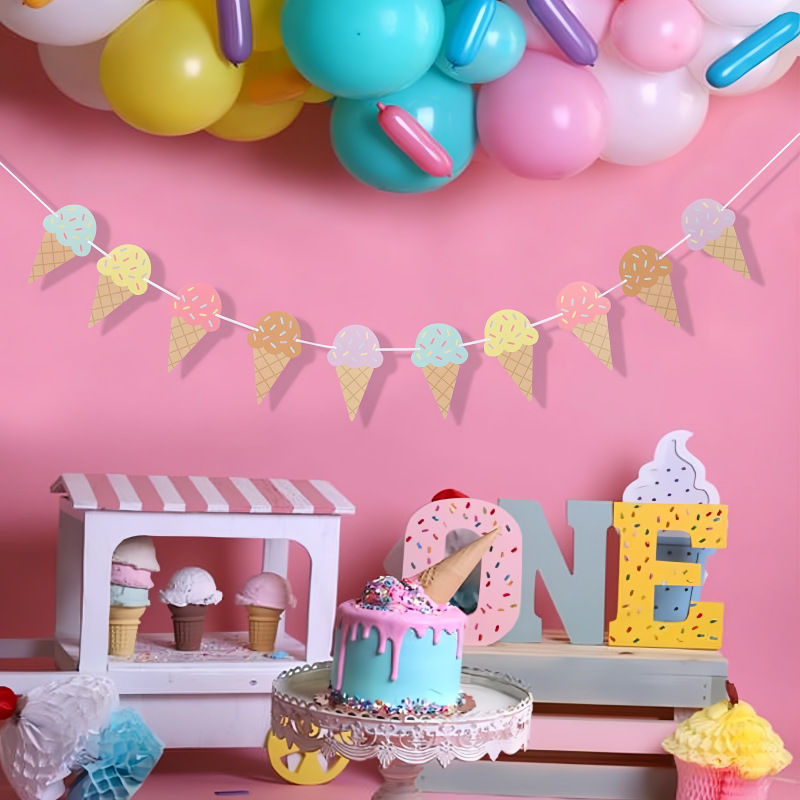 Sweet Ice Cream Theme Paper Ba - Baby Products Moisturizer ulasan dan harga
