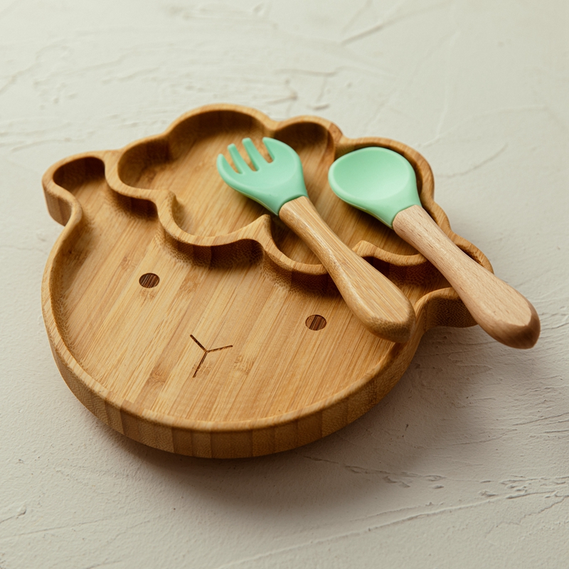 4pcs Children's Tableware Suct - Baby Led Weaning Set ulasan dan harga