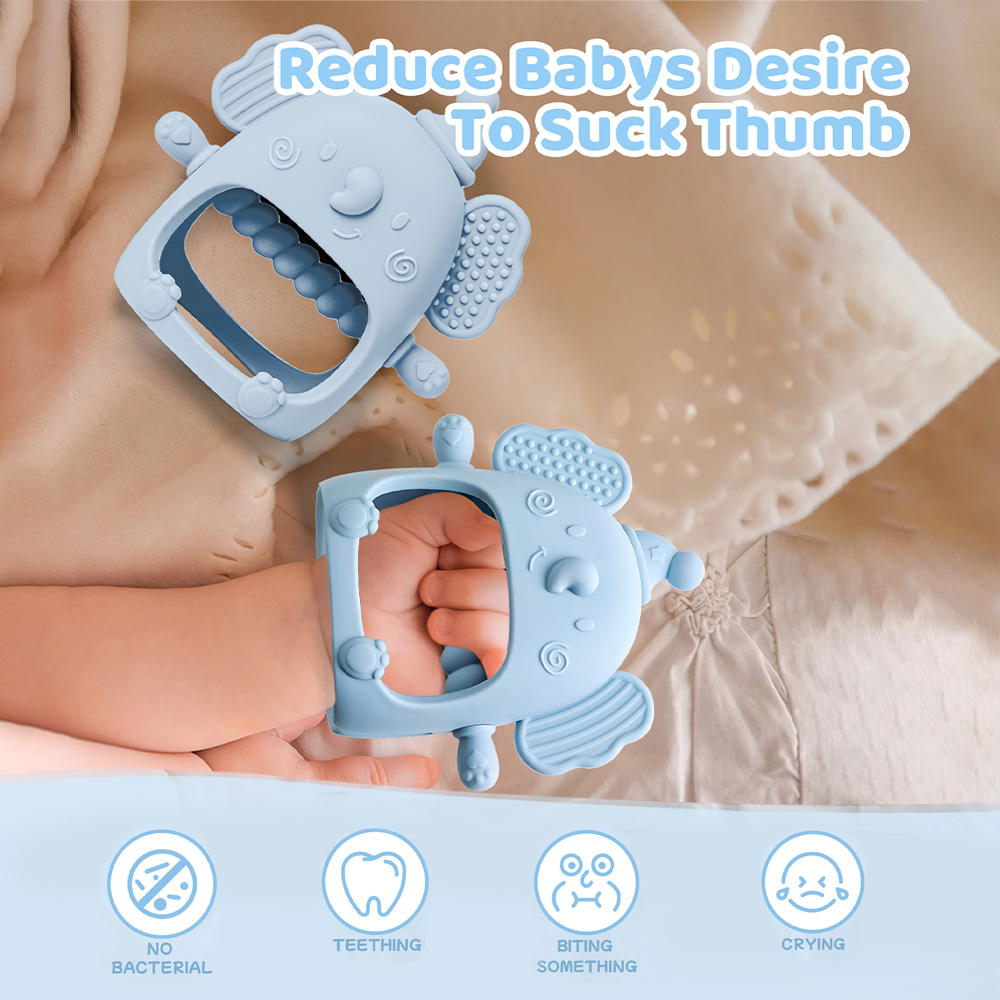 1PC Silicone Teether Baby Toys - Baby Products You Need ulasan dan harga